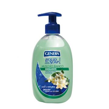 GENERA SAPONE LIQUIDO 500ML MUSCHIO BIANCO