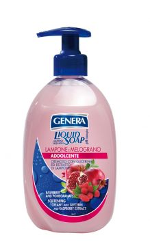 GENERA SAPONE LIQUIDO 500ML LAMPONE/MELOGRANO