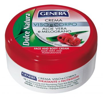 GENERA CREMA VISO E CORPO 160ML ALOE VERA E MELOGRANO