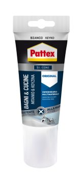 PATTEX - SILICONE HR BAGNI/CUCINE ORIGINAL BIANCO 50ML