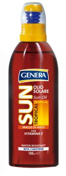 GENERA SUN OLIO SOLARE 150ML TROPICAL BETA CAROTENE