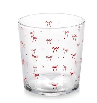 BICCHIERE VETRO RIBBONS 350ML