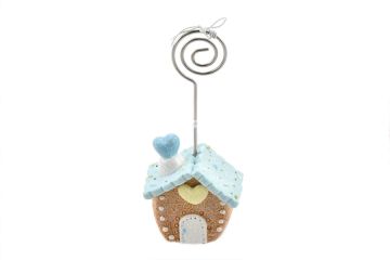 SEGNAPOSTO CASA CANDY AZZURRO 4X2.5X4.7CM