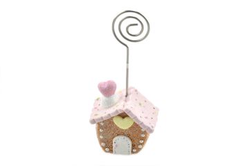 SEGNAPOSTO CASA CANDY ROSA 4X2.5X4.7CM