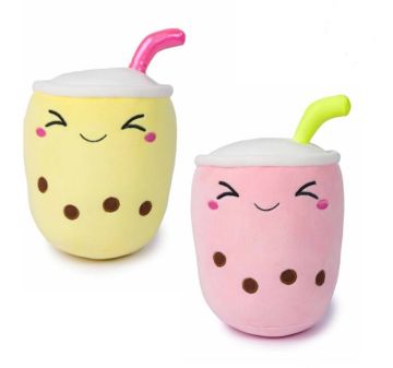 BUBBLE TEA PELUCHE SOFFICI GUSTAMICI H. 22CM ASSORTITO