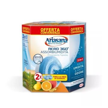 ARIASANA - SET 2 RICARICHE AERO 360 RICARICA AGRUMI 450GR 