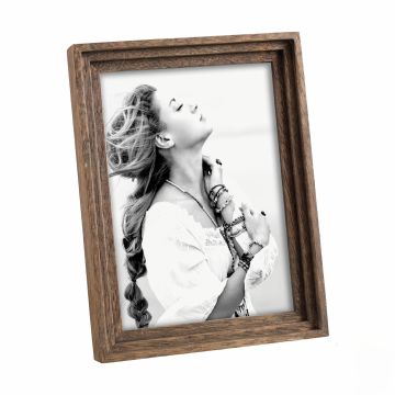 PORTAFOTO IN LEGNO 13X18CM CORNICE NOCE