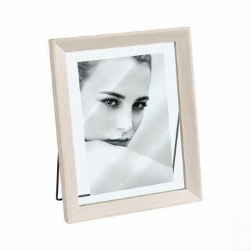 PORTAFOTO IN LEGNO BIANCO 13X18CM 
