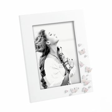 PORTAFOTO 13X18CM CORNICE BIANCA