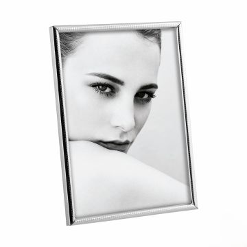 PORTAFOTO IN METALLO LUCIDO ARGENTO 15X20CM 