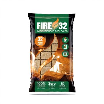 ACCENDIFUOCO ECOLOGICO 32PZ CUBI