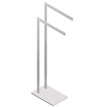 LINEA STELVIO - PIANTANA PORTA ASCIUGAMANI CROMATO