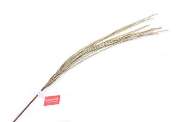RAMO CON GLITTER ORO H. 110CM