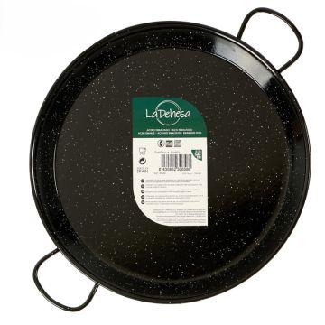 PADELLA SMALTATA IN ACCIAIO DIAM. 34CM