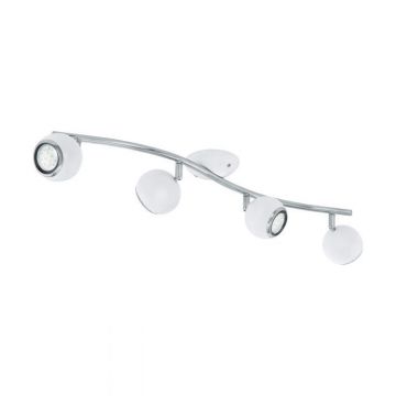 PLAFONIERA 4 LUCI BIMEDA BIANCA 64CM - 4X240lm 3000K 2,8W