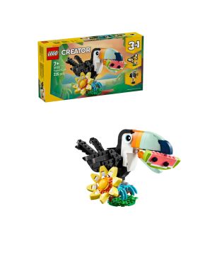 LEGO CREATOR - ANIMALI SELVATICI TUCANO TROPICALE