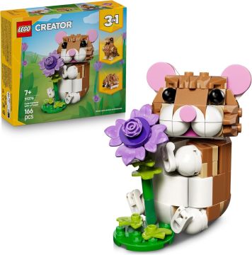 LEGO CREATOR - SIMPATICO CRICETO CON FIORE