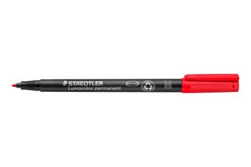 STAEDTLER - PENNA LUMOCOLOR PERMANENT ROSSA (M)