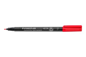 STAEDTLER - PENNA LUMOCOLOR PERMANENT ROSSA (F)