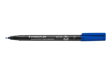 STAEDTLER - PENNA LUMOCOLOR PERMANENT BLU (F)