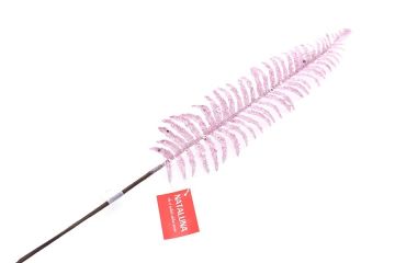 RAMO ABETE ROSA GLITTERATO H. CM 65