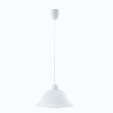 SOSPENSIONE SETTECENTO BIANCO 31X120CM - 1XE27 MAX 60W