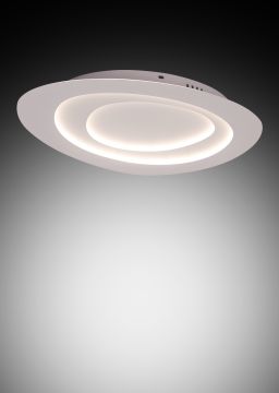 PLAFONIERA A LED ISOTTA 46X32 H. 6CM BIANCO - 59W 3000-6000K 3000lm