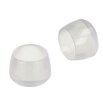 SET 8 PUNTALI IN PVC TRASPARENTE DIAM. 18mm