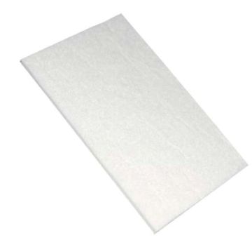 FELTRINO ADESIVO RETTANGOLARE BIANCO 50X100mm
