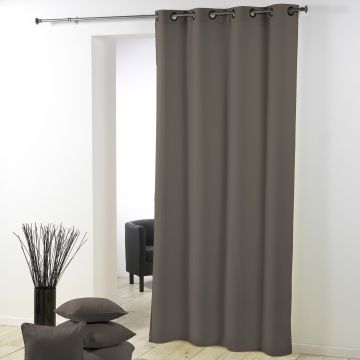 TENDA CON PASSANTI 140X280 ESSENTIEL UNI TAUPE