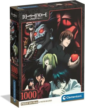 CLEMENTONI 50X70 - PUZZEL 1000 PEZZI DEATH NOTE 2025