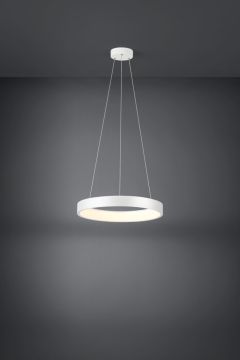 LAMPADARIO A LED CAMPO ROSSO BIANCO 60X120CM - 34W 3000K 4400lm
