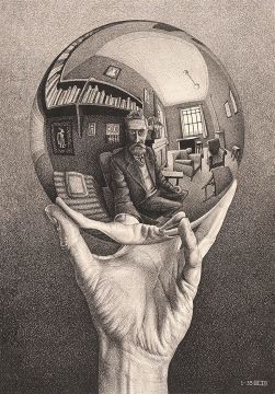 PZL1000 M.C. ESCHER HARD WITH REFLEC