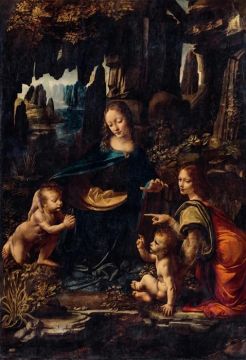 PZL 1000 MUSEUM LOUVRE LEONARDO THE VIRGIN OF THE ROCKS