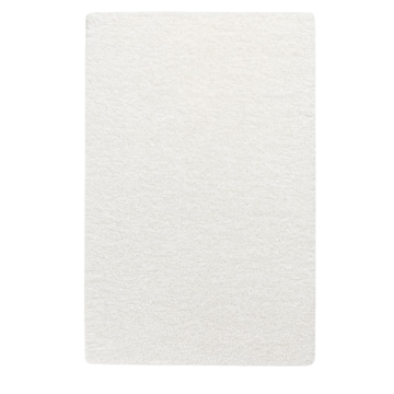 TAPPETO MOD. PELOUCHE PELO LUNGO CM 80X150 WHITE
