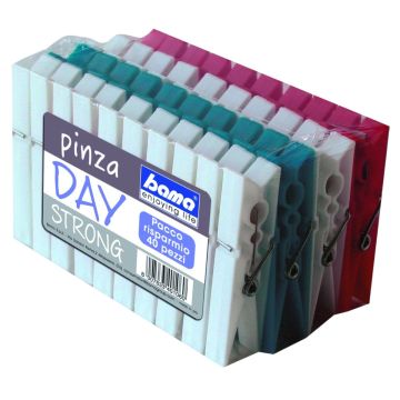 SET 40 MOLLETTE ASSORTITE PER BUCATO DAY IN PLASTICA 