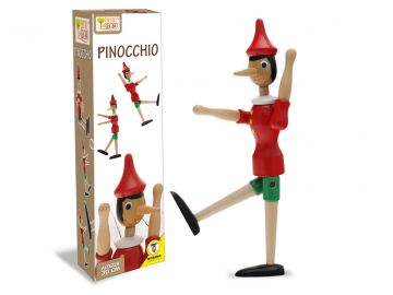 PINOCCHIO IN LEGNO 30CM