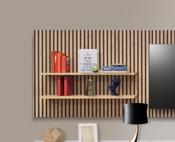 BOISERIE MOD. INFINITY 2.0 CM 138X22 H.100 CADIZ EFFETTO CANNETTATO 