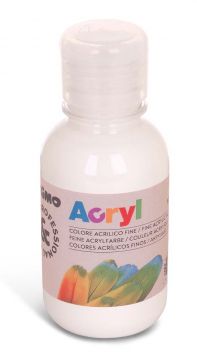 BOTT. COLORE ACRILICO BIANCO 125 ML