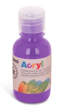 BOTT.COL.ACRILICO VIOLA 125ML