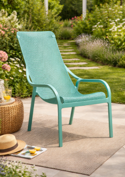 NARDI OUTDOOR - POLTRONA MOD. NET LOUNGE SALICE 