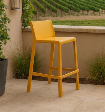 NARDI OUTDOOR - SGABELLO TRILL STOOL MINI SENAPE