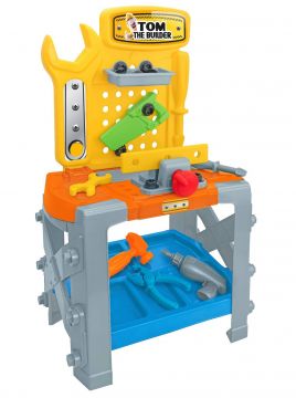 BANCO LAVORO 73.5X44.4X29.4CM CON ACCESSORI 34PZ