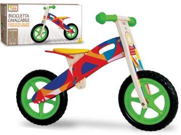 F.BICICLETTA VERDE IN LEGNO