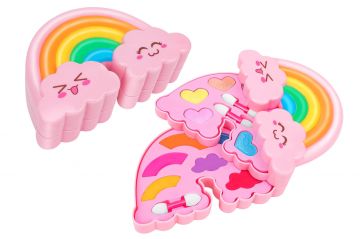 SBELLETTI CONFANETTO TRUCCHI ARCOBALENO A 2 LIVELLI