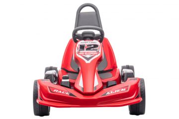 GO KART ELETTRICO RADIO COMANDATO ROSSO 12V 7AH 106X65X62CM