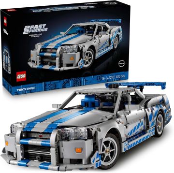 LEGO TECHNIC - AUTO NISSAN SKYLINE GT-R R34 2 FAST 2 FURIOUS