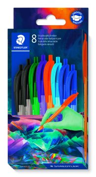 STAEDTLER - MULTIVERSE SET 8PZ PENNE A SFERA COLORI ASS.