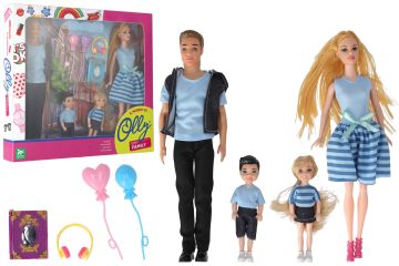 FAMIGLIA FASHION DOLL CON ACCESSORI