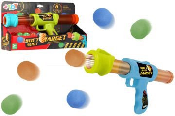 PISTOLA CON 6 PALLINE SOFFICI ASSORTITO